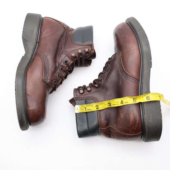Red Wings Steel Toe Work Boots Men\'s Size 6 E Brown Leather 2245 main image 7